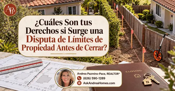 ¿Cuáles Son tus Derechos si Surge una Disputa de Límites de Propiedad Antes de Cerrar?