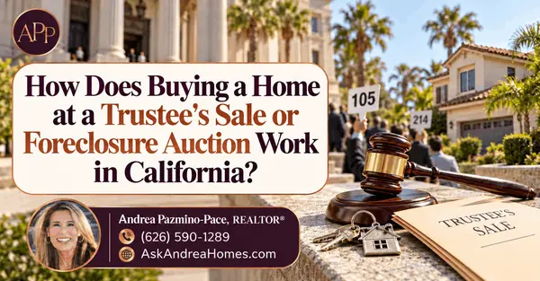 How Does Buying a Home at a Trustee's Sale or Foreclosure Auction Work in California?