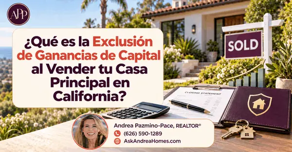 ¿Qué es la Exclusión de Ganancias de Capital al Vender tu Casa Principal en California?