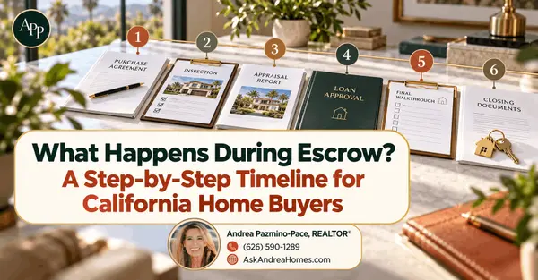 What Happens During Escrow? A Step-by-Step Timeline for California Home Buyers