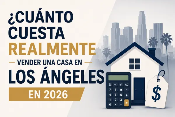 ¿Cuánto Cuesta Vender una Casa en Los Ángeles en 2026? Guía Completa de los Costos del Vendedor