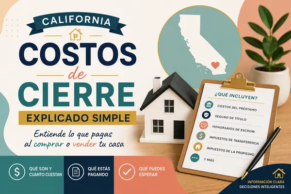 Costos de Cierre en California: ¿Cuánto Pagan el Comprador y el Vendedor en 2026?,Andrea Pazmino-Pace