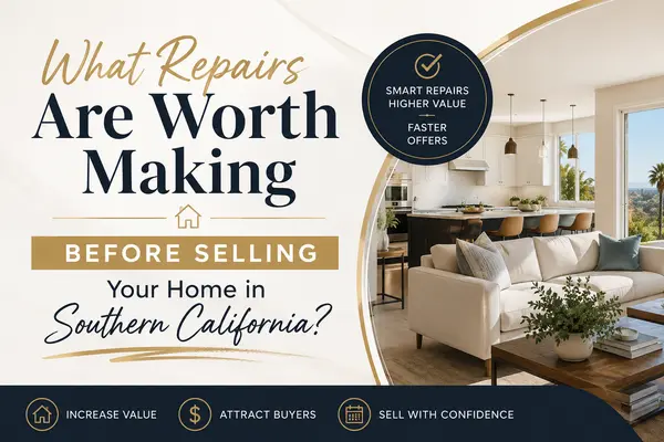 What Repairs Are Worth Making Before Selling Your Home in Southern California?