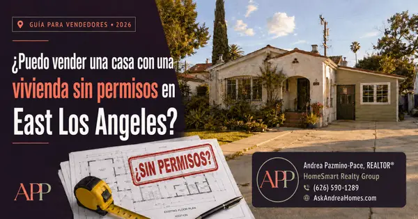 ¿Puedo vender una casa con una vivienda sin permisos en East Los Angeles?