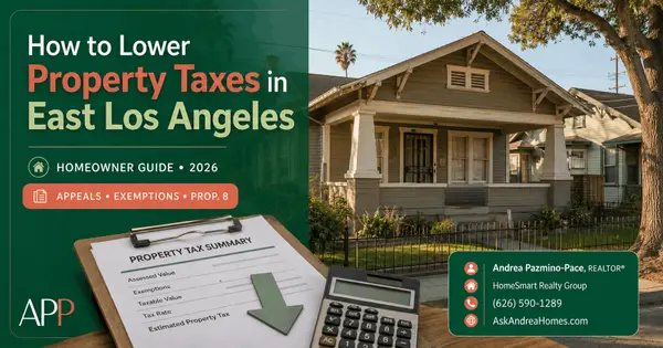 How to Lower Property Taxes in East Los Angeles: A 2026 Homeowner’s Guide