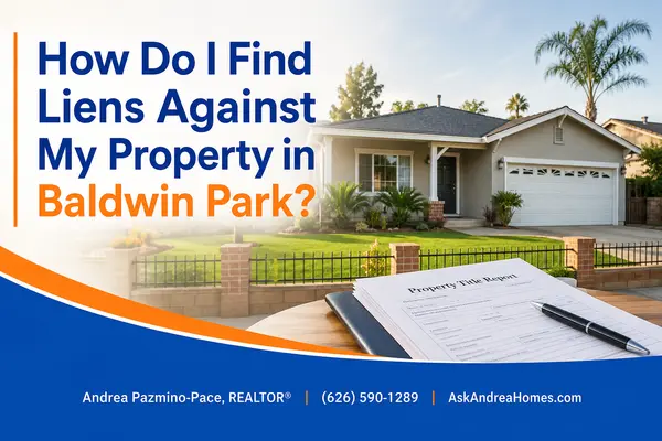 How Do I Find Liens Against My Property in Baldwin Park? A 2026 Homeowner’s Guide