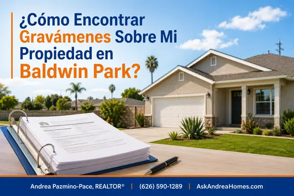 ¿Cómo encontrar gravámenes sobre mi propiedad en Baldwin Park? Guía para propietarios 2026