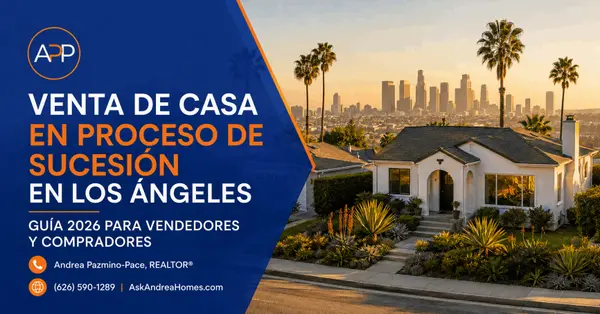 Venta de casa en proceso de sucesión en Los Ángeles