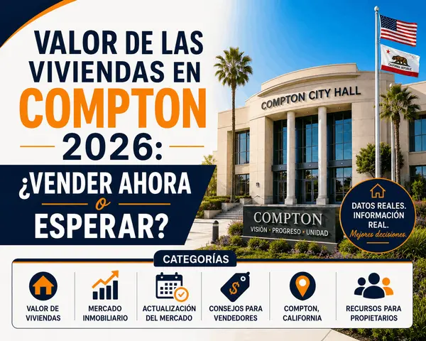 ¿Conviene Vender Tu Casa en Compton Ahora o Esperar? Lo Que Revela el Mercado Inmobiliario en 2026
