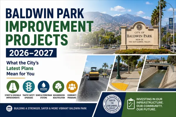 Baldwin Park Improvement Projects 2026–2027: What the City's Latest Plans Mean for Homeowners