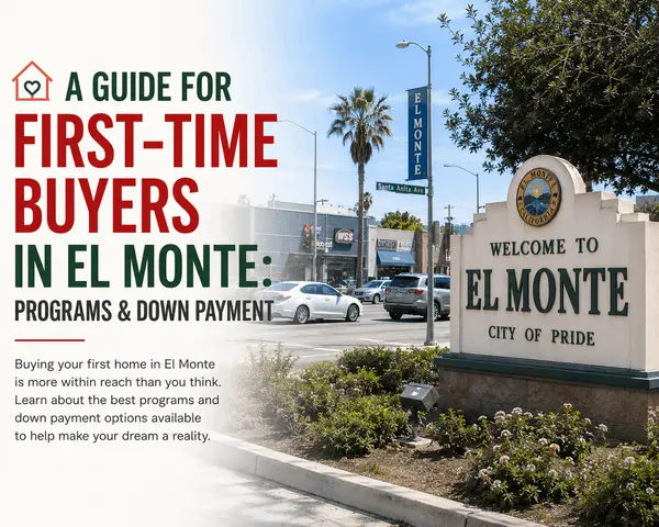 El Monte First-Time Buyer Guide: Programs & Down Payments