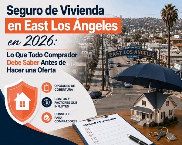 Seguro de Vivienda en East Los Ángeles en 2026: Lo Que Todo Comprador Debe Saber