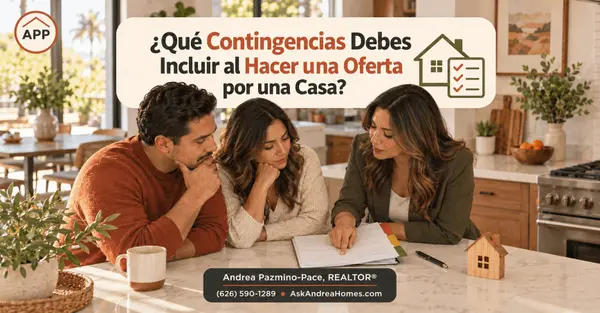 ¿Qué Contingencias Debes Incluir al Hacer una Oferta por una Casa?