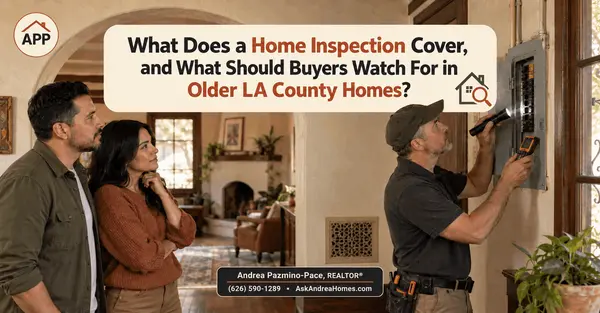 What Does a Home Inspection Cover, and What Should Buyers Watch For in Older LA County Homes?
