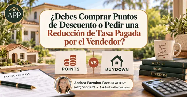 ¿Debes Comprar Puntos de Descuento o Pedir una Reducción de Tasa Pagada por el Vendedor?
