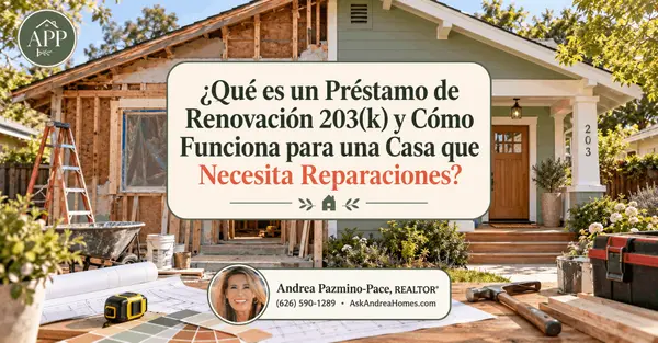 ¿Qué es un Préstamo de Renovación 203(k) y Cómo Funciona para una Casa que Necesita Reparaciones?
