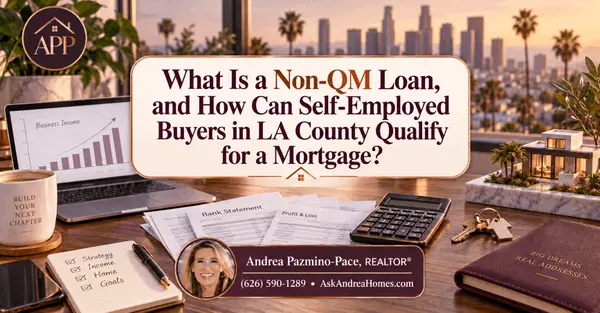 What Is a Non-QM Loan, and How Can Self-Employed Buyers in LA County Qualify for a Mortgage?,Andrea Pazmino-Pace