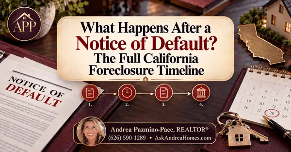 What Happens After a Notice of Default? The Full California Foreclosure Timeline