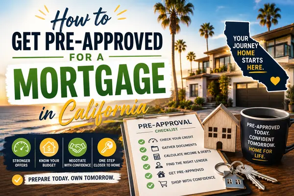 How to Get Pre-Approved for a Mortgage in California,Orlando Garcia