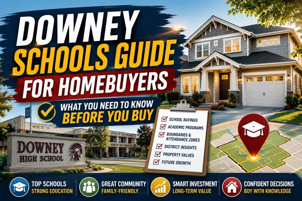Downey Schools Guide for Homebuyers - What You Need to Know Before You Buy,Orlando Garcia