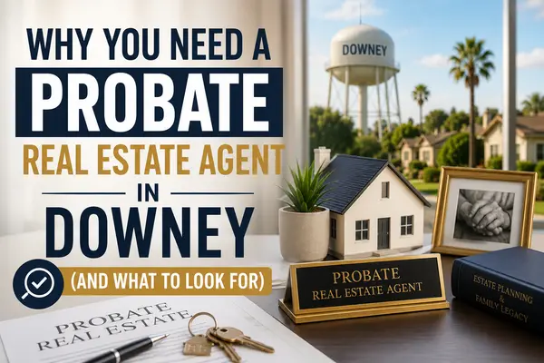 Why You Need a Probate Real Estate Agent in Downey (And What to Look For),Orlando Garcia