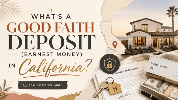 What's a Good Faith Deposit (Earnest Money) in California?,Orlando Garcia