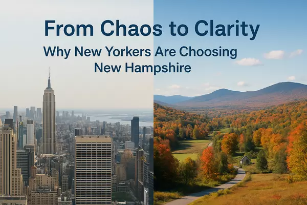 From Chaos to Clarity: Why New Yorkers Are Choosing New Hampshire