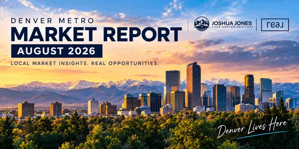 Denver Housing Market Update - August 2026,Joshua Jones