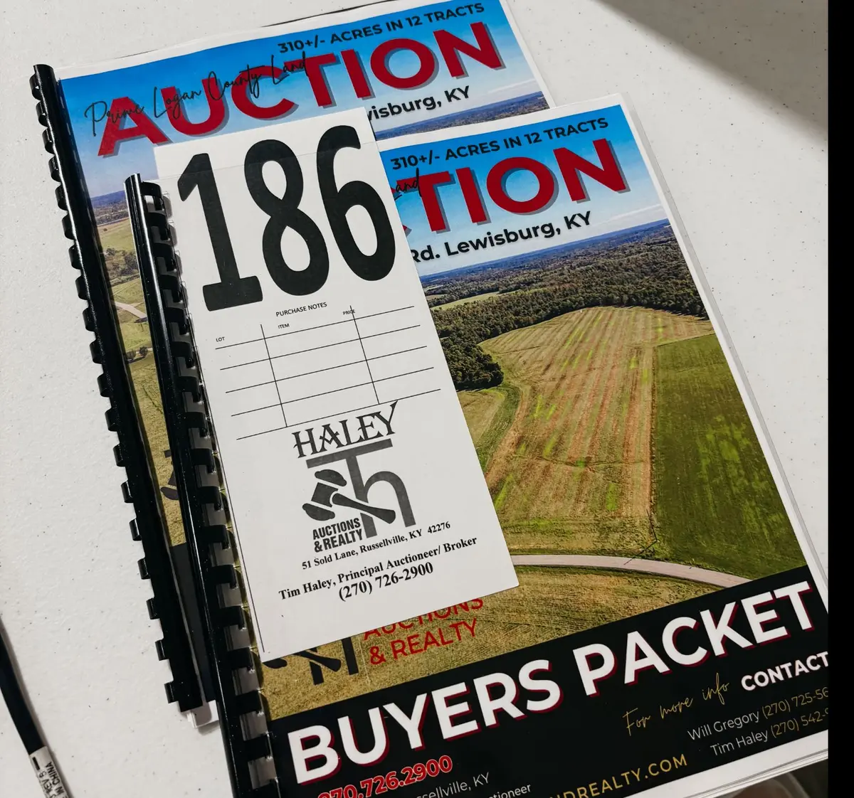 Auction Buyers Packet