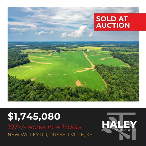 New Valley Road Auction Sold For $1,745,080