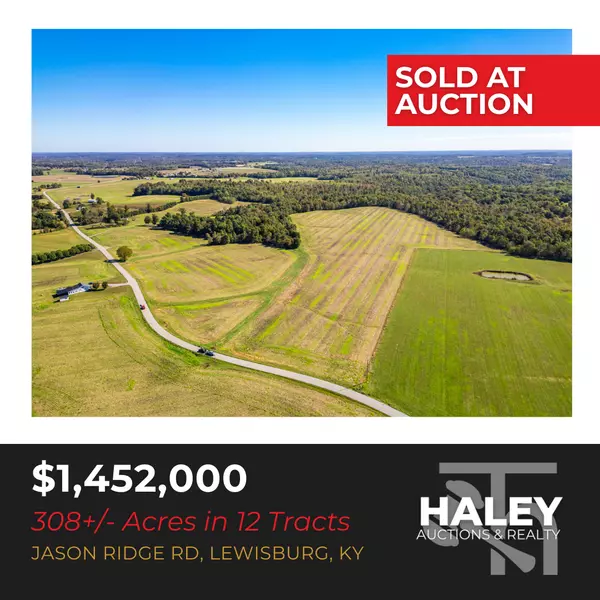 Jason Ridge Road Auction Sold For $1,452,000
