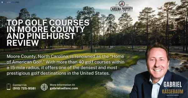 feature image of Top 10 Golf Courses in Moore County, NC — The Home of American Golf