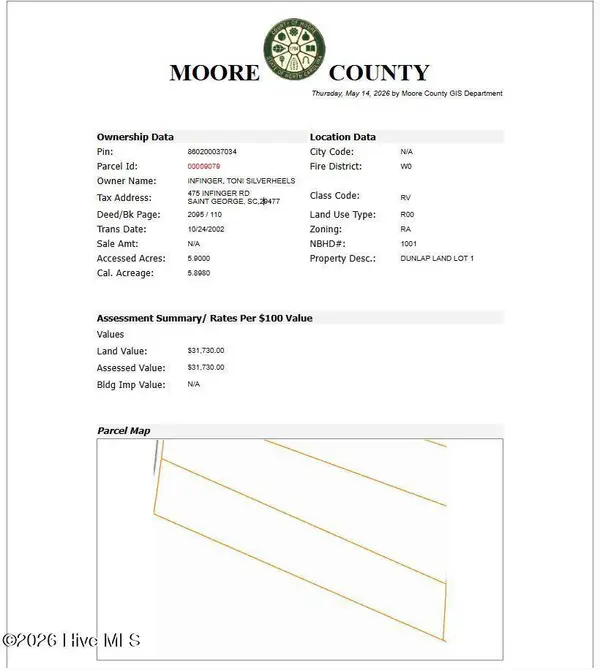 Lot 1 Dan RD, Robbins, NC 27325