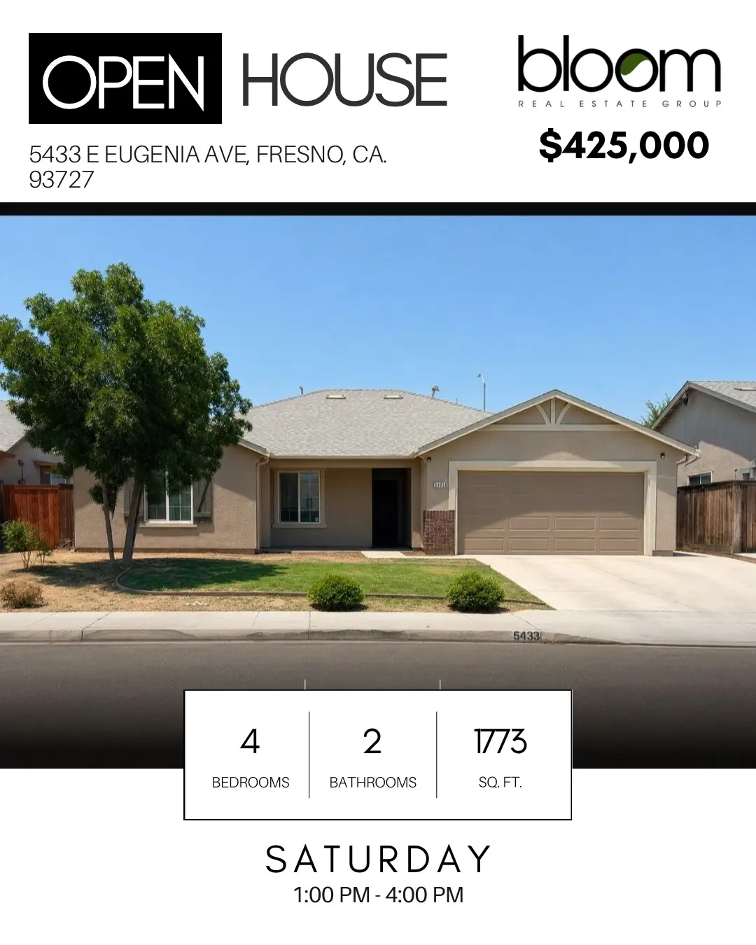 5433 E Eugenia Ave, Fresno, CA 93727-6382