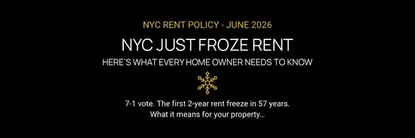 NYC Just Froze the Rent — Here's What Every Condo Owner Needs to Know