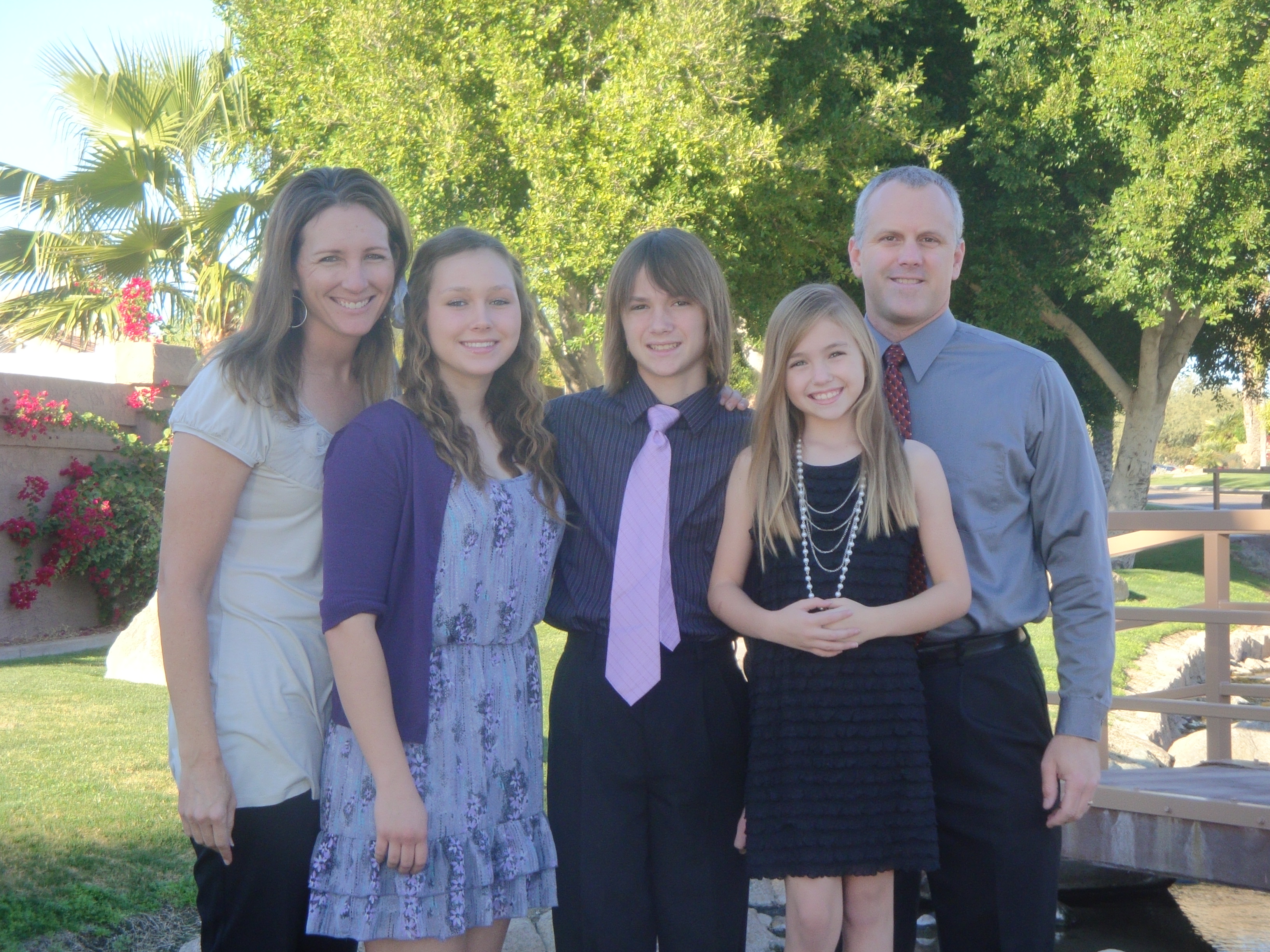 The Block family at Christmas