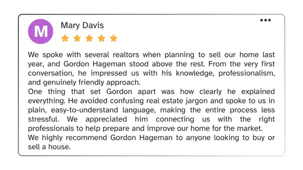 Home Seller Review,Gordon Hageman