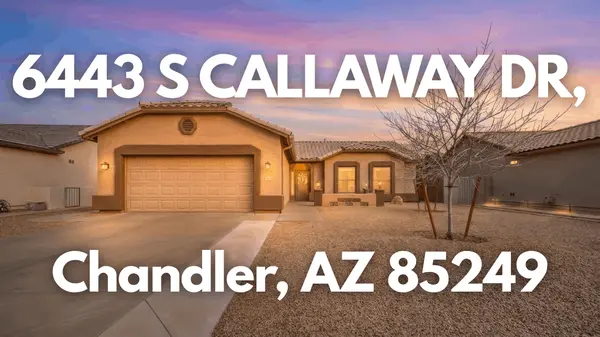 Move-In Ready 2 Bedroom Home for Sale in Chandler AZ at 6443 Callaway Dr,Gordon Hageman