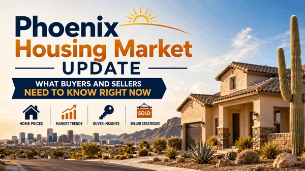 Phoenix Housing Market Update: What Buyers and Sellers Need to Know Right Now,Gordon Hageman