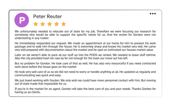 Home Seller Review,Gordon Hageman