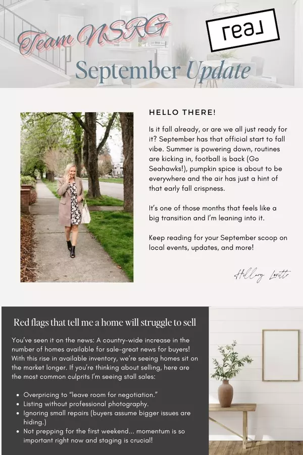 Hillary's September 2025 Newsletter