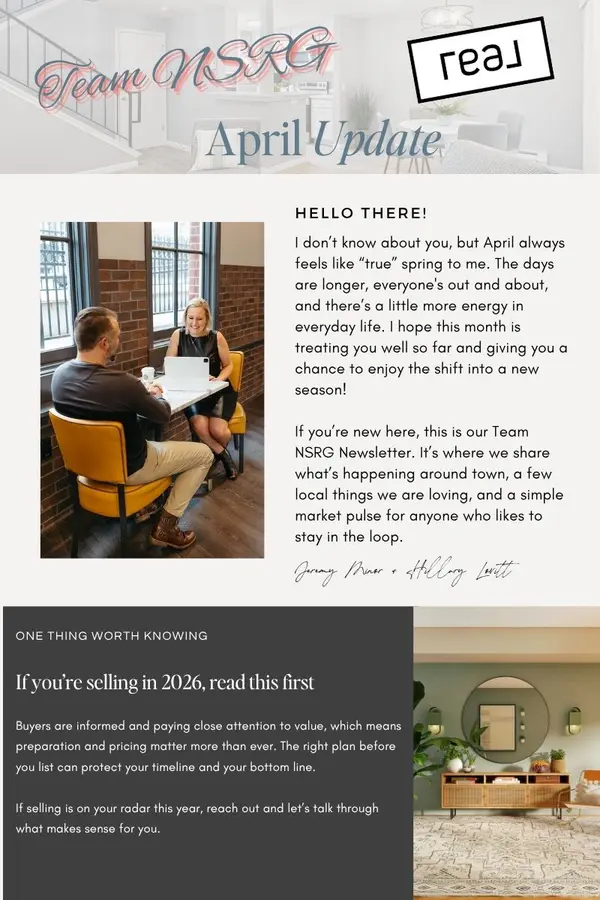 Hillary's April 2026 Newsletter,Hillary Lovitt