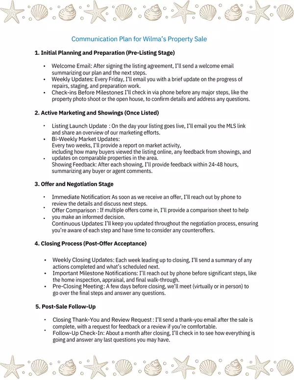 Communication Plan