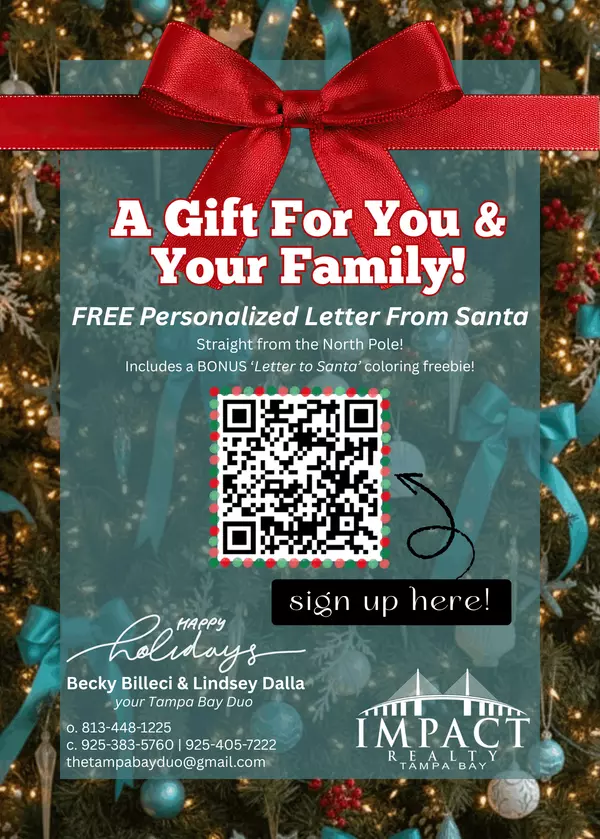  A NEW Tampa Bay Duo Holiday Tradition: Free Letters From Santa! 