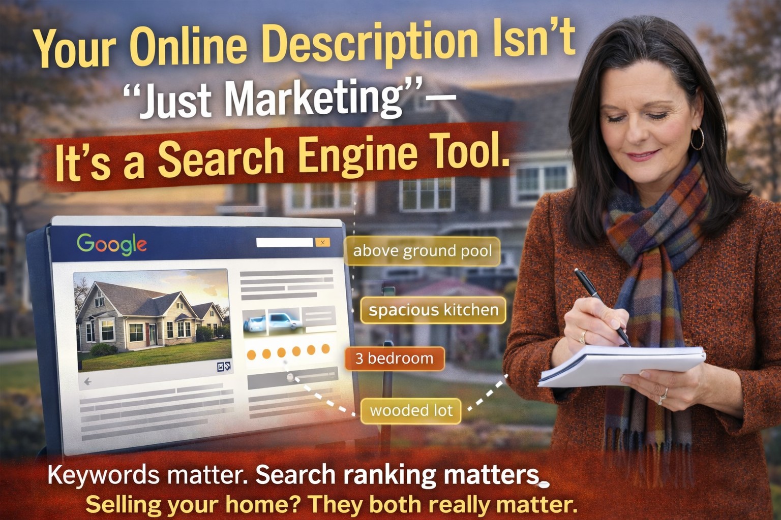 Selling a home in Edmond, your online property description matters