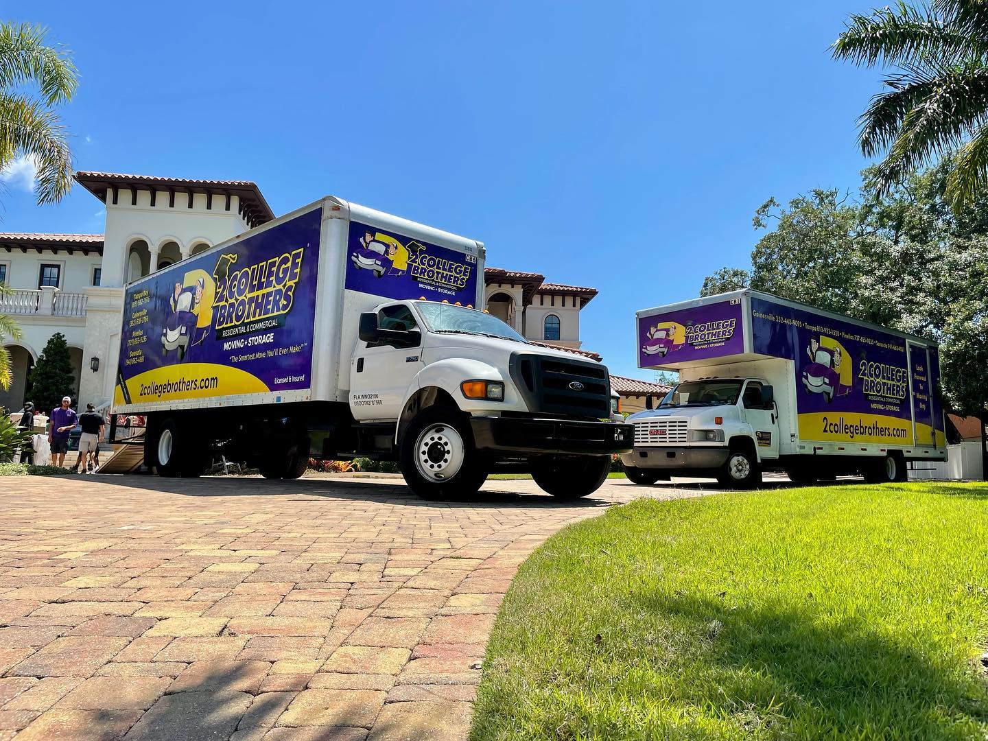 2 College Brothers Moving & Storage – Tampa moving truck