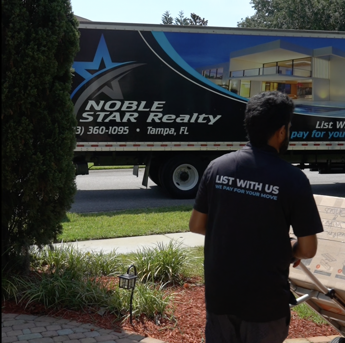 Premier Movers 4 Less moving truck