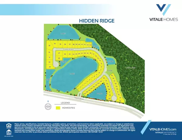 Hidden Ridge by Vitale Homes for Sale in New Port Richey – New Construction