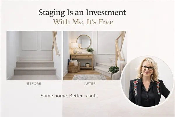 Staging Is an Investment — But With Me, It’s Free,Lesley Perreault