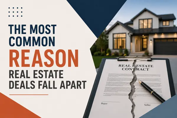 feature image of The Most Common Reasons Real Estate Deals Fall Apart